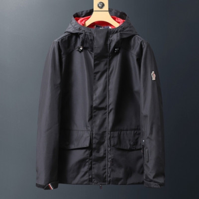 [몽클레어]Moncler 2020 Mens Logo Casual Jackets - 몽클레어 2020 남성 로고 캐쥬얼 자켓 Moc01470x.Size(m - 3xl).블랙