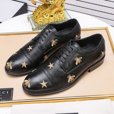 Gucci 2020 Mens Leather Oxford Shoes -  구찌 2020 남성용 레더 옥스퍼드 슈즈 GUCS0791, Size(240 - 270).블랙