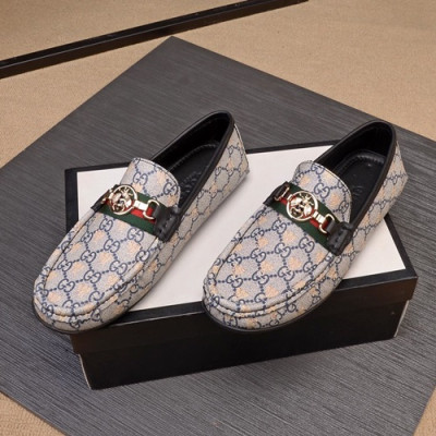 Gucci 2020 Mens Loafer - 구찌 2020 남성용 로퍼 GUCS0803,Size(240 - 270).그레이