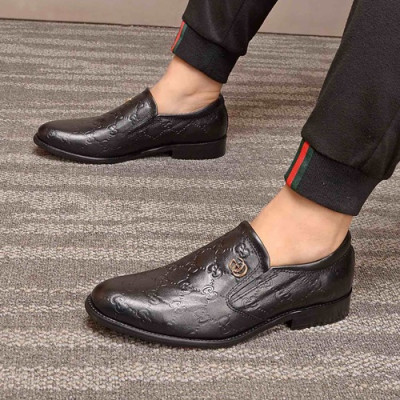 Gucci 2020 Mens Leather Loafer - 구찌 2020 남성용 레더 로퍼 GUCS0805,Size(240 - 270).블랙