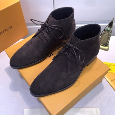 Louis Vuitton 2020 Mens Leather Boots Sneakers - 루이비통 2020 남성용 레더 부츠 스니커즈 LOUS0773,Size(240 - 270).브라운
