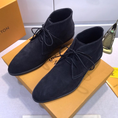 Louis Vuitton 2020 Mens Leather Boots Sneakers - 루이비통 2020 남성용 레더 부츠 스니커즈 LOUS0776,Size(240 - 270).차콜