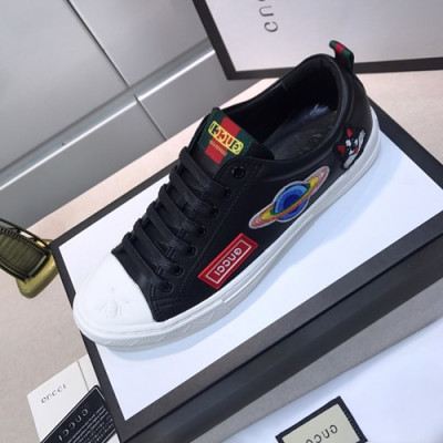 Gucci 2020 Mens Leather Sneakers - 구찌  2020 남성용 레더 스니커즈 GUCS0812,Size(240 - 270),블랙