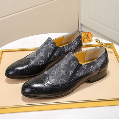 Louis Vuitton 2020 Mens Leather Shoes - 루이비통 2020 남성용 레더 슈즈 LOUS0783,Size(240 - 270).블랙