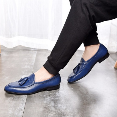 Gucci 2020 Mens Leather Loafer - 구찌 2020 남성용 레더 로퍼 GUCS0827,Size(240 - 270).블루