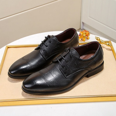 Gucci 2020 Mens Leather Oxford Shoes -  구찌 2020 남성용 레더 옥스퍼드 슈즈 GUCS0836, Size(240 - 270).블랙