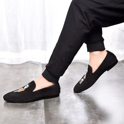 Dolce&Gabbana 2020 Mens Leather Loafer - 돌체앤가바나 2020 남성용 레더 로퍼 DGS0170,Size(240 - 270).블랙