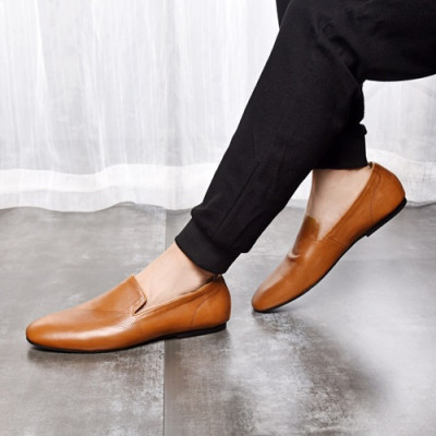 Hermes 2020 Mens Leather Loafer - 에르메스 2020 남성용 레더 로퍼 HERS0292,Size(240 - 270).브라운