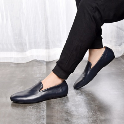 Hermes 2020 Mens Leather Loafer - 에르메스 2020 남성용 레더 로퍼 HERS0293,Size(240 - 270).네이비