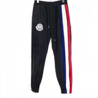 [몽클레어]Moncler 2020 Mens Casual Logo Training Pants - 몽클레어 2020 남성 캐쥬얼 로고 트레이닝 팬츠 Moc01479x.Size(m - 3xl).블랙