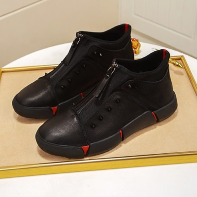Louis Vuitton 2020 Mens Leather Sneakers - 루이비통 2020 남성용 레더 스니커즈 LOUS0802,Size(240 - 270).블랙