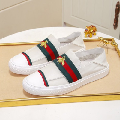 Gucci 2020 Mens Leather Sneakers - 구찌 2020 남성용 레더 스니커즈 GUCS0868,Size(240 - 270),화이트