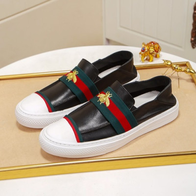 Gucci 2020 Mens Leather Sneakers - 구찌  2020 남성용 레더 스니커즈 GUCS0869,Size(240 - 270),블랙