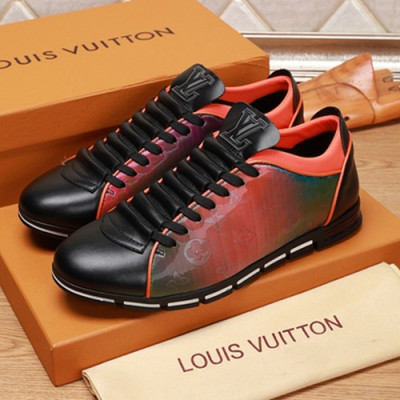 Louis Vuitton 2020 Mens Leather Sneakers - 루이비통 2020 남성용 레더 스니커즈 LOUS0812,Size(240 - 270).블랙