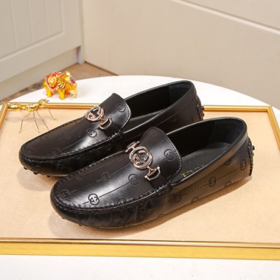 Gucci 2020 Mens Leather Loafer - 구찌 2020 남성용 레더 로퍼 GUCS0890,Size(240 - 270).블랙