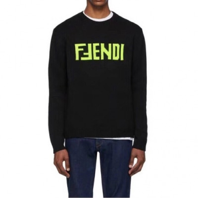 [펜디]Fendi 2020 Mens Eyes Fail Crew-neck Sweaters - 펜디 2020 남성 몬스터 크루넥 스웨터 Fen0582x.Size(m - 3xl).블랙