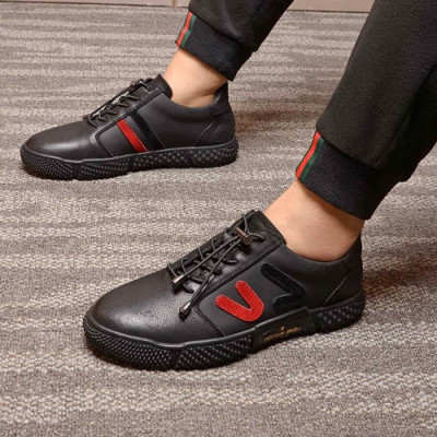 Louis Vuitton 2020 Mens Leather Sneakers - 루이비통 2020 남성용 레더 스니커즈 LOUS0825,Size(240 - 270).블랙