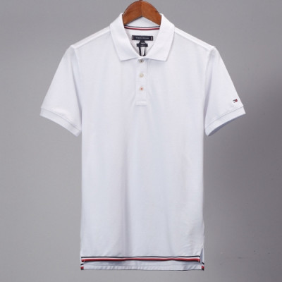 [토미]Tommy 2020 Mens Logo Cotton Polo Short Sleeved Tshirts - 토미 2020 남성 로고 코튼 폴로 반팔티 Tomy0028x.Size(s - 2xl).화이트