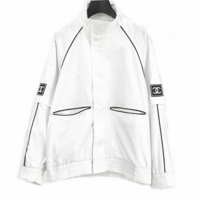 [샤넬]Chanel 2020 Mens Logo Casual Windproof Jackets - 샤넬 2020 남성 로고 캐쥬얼 방풍 자켓 Cnl0562x.Size(m - 2xl).화이트