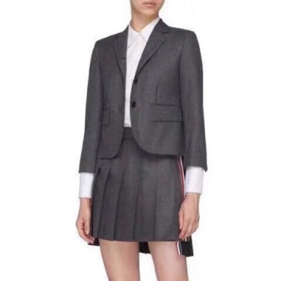 [톰브라운]Thom Browne 2020 Womens Classic Cotton Skirts - 톰브라운 2020 여성 클래식 코튼 스커트 Thom0593x.Size(s - xl).그레이