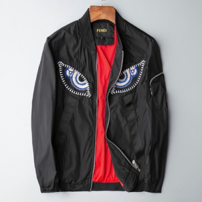 [펜디]Fendi 2020 Mens Eyes Fail Casual Jackets - 펜디 2020 남성 몬스터 캐쥬얼 자켓 Fen0592x.Size(m - 3xl).블랙