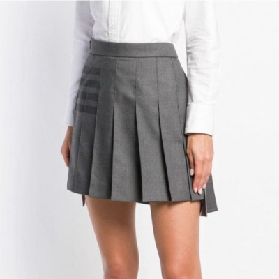 [톰브라운]Thom Browne 2020 Womens Classic Cotton Skirts - 톰브라운 2020 여성 클래식 코튼 스커트 Thom0594x.Size(s - xl).그레이