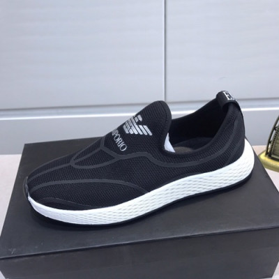 Armani 2020 Mens Sneakers  - 알마니 2020 남성용 스니커즈 ARMS0248,Size(240 - 270).블랙