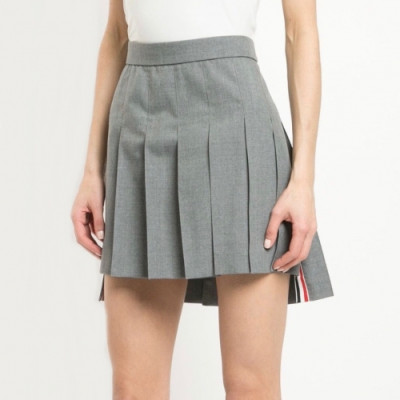 [톰브라운]Thom Browne 2020 Womens Classic Cotton Skirts - 톰브라운 2020 여성 클래식 코튼 스커트 Thom0595x.Size(s - xl).그레이