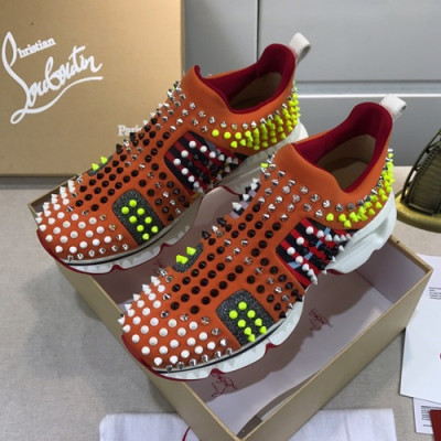 Christian Loubutin 2020 Mm / Wm Sneakers  - 크리스챤루부탱 2020 남여공용 스니커즈 CLS0065.Size(225 - 270).오렌지