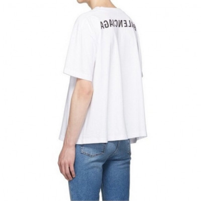 [발렌시아가]Balenciaga 2020 Mm/Wm Logo Cotton Short Sleeved Tshirts - 발렌시아가 2020 남자 로고 코튼 반팔티 Bal0548x.Size(xs - l).화이트