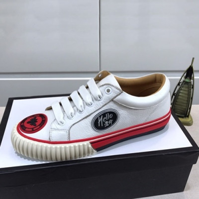 Gucci 2020 Mens Leather Sneakers - 구찌 2020 남성용 레더 스니커즈 GUCS0923,Size(240 - 270),화이트