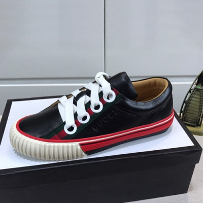 Gucci 2020 Mens Leather Sneakers - 구찌  2020 남성용 레더 스니커즈 GUCS0924,Size(240 - 270),블랙