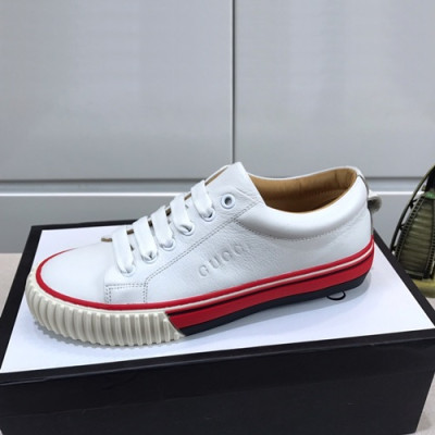 Gucci 2020 Mens Leather Sneakers - 구찌 2020 남성용 레더 스니커즈 GUCS0927,Size(240 - 270),화이트