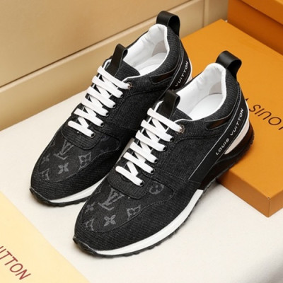 Louis Vuitton 2020 Mm / Wm Denim Sneakers - 루이비통 2020 남여공용 데님 스니커즈 LOUS0872,Size(220 - 270).블랙