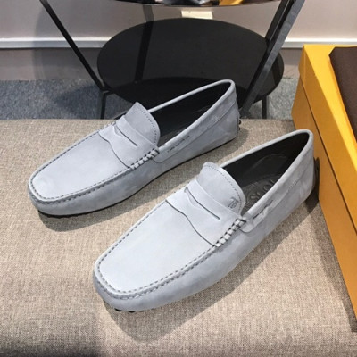Tod's 2020 Mens Leather Loafer - 토즈 2020 남성용 레더 로퍼 TODS0055.Size(240 - 270).그레이