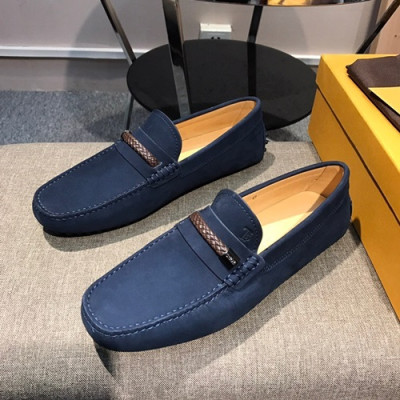 Tod's 2020 Mens Leather Loafer - 토즈 2020 남성용 레더 로퍼 TODS0060.Size(240 - 270).네이비