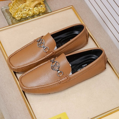 Louis Vuitton 2020 Mens Leather Loafer - 루이비통 2020 남성용 레더 로퍼 LOUS0885,Size(240 - 270).브라운