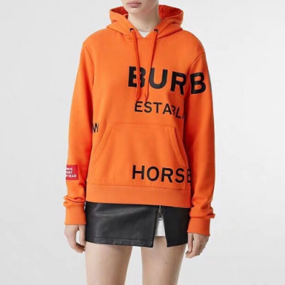 [버버리]Burberry 2020 Mm/Wm Logo Casual Cotton Hoodie - 버버리 2020 남자 로고 캐쥬얼 코튼 후디 Bur02248x.Size(s - xl).오렌지