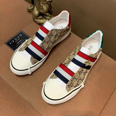 Gucci 2020 Mens Denim Sneakers - 구찌 2020 남성용 데님 스니커즈 GUCS0964,Size(240 - 270),브라운
