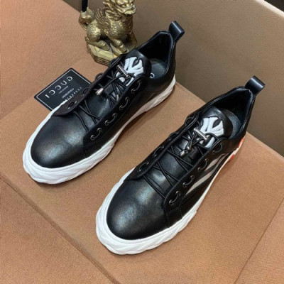 Gucci 2020 Mens Leather Sneakers - 구찌  2020 남성용 레더 스니커즈 GUCS0969,Size(240 - 270),블랙