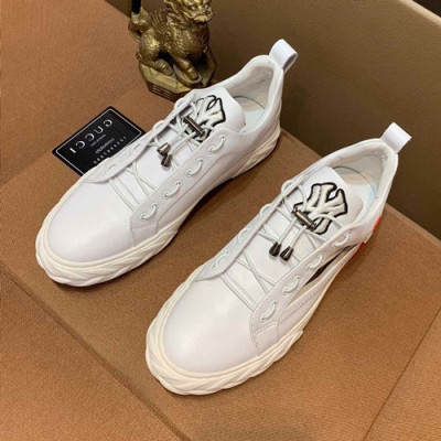 Gucci 2020 Mens Leather Sneakers - 구찌  2020 남성용 레더 스니커즈 GUCS0970,Size(240 - 270),화이트