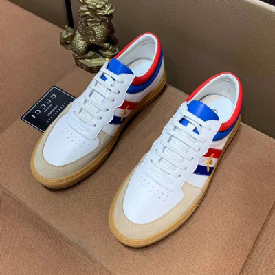 Gucci 2020 Mens Leather Sneakers - 구찌  2020 남성용 레더 스니커즈 GUCS0974,Size(240 - 270),화이트