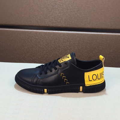 Louis Vuitton 2020 Mens Leather Sneakers - 루이비통 2020 남성용 레더 스니커즈 LOUS0910,Size(240 - 270).블랙
