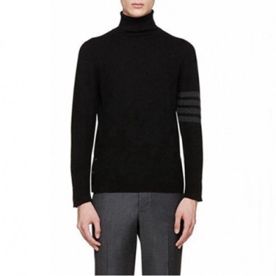 [톰브라운]Thom Browne 2020 Mens Strap Turtle-neck Wool Sweaters - 톰브라운 2020 남성 스트랩 터틀넥 울 스웨터 Thom0605x.Size(s - 3xl).블랙