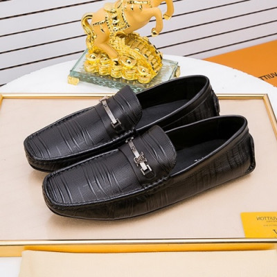 Louis Vuitton 2020 Mens Leather Loafer - 루이비통 2020 남성용 레더 로퍼 LOUS0913,Size(240 - 270).블랙