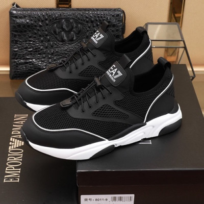 Armani 2020 Mens Sneakers  - 알마니 2020 남성용 스니커즈 ARMS0284,Size(240 - 270).블랙