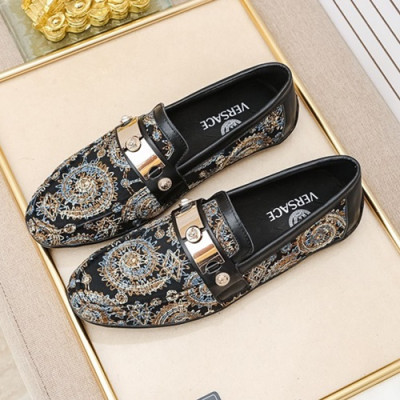 Versace  2020 Mens Loafer - 베르사체 2020 남성용 로퍼 VERS0455,Size(240 - 275).블랙