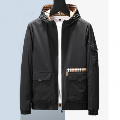 [버버리]Burberry 2020 Mens Casual Windproof Jackets - 버버리 2020 남성 캐쥬얼 양면 방풍 자켓 Bur02286x.Size(m - 3xl).블랙