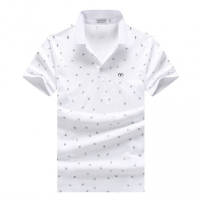 [발렌티노]Valentino 2020 Mens Cotton Polo Short Sleeved Tshirts - 발렌티노 2020 남성 코튼 폴로 반팔티 Val0358x.Size(m - 3xl).화이트