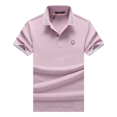 Ermenegildo Zegna  2019 Mens Business Polo Short Sleeved Tshirts - 에르메네질도 제냐 남성 비지니스 폴로 반팔티 Zeg0157x.Size(m - 3xl).핑크